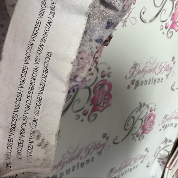 Minkpink shorts skirt skort floral flowers multi rainbow π color zipper back - Picture 6 of 7